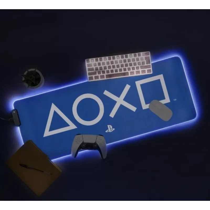 Tapete de secretária luminoso Paladone Sony PlayStation