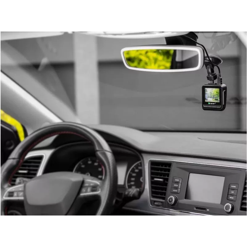 Câmara para automóvel Tracer 2.2D FHD TUCANA (sensor G, modo de estacionamento, deteção de movimento, câmara de marcha-atrás)