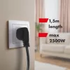 Régua de tomadas 250VAC/10A 1,5m MCE509 B