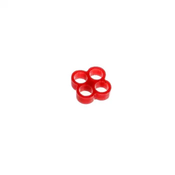 E22 pente para cabos Stealth de 4 slots - vermelho
