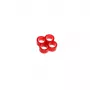 E22 pente para cabos Stealth de 4 slots - vermelho