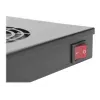 Digitus DN-19 FAN-4-HO-SW unidade de ventilação de teto de 19 polegadas, 4 ventoinhas, termóstato, preto