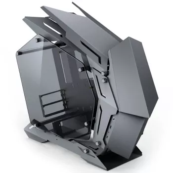 Jonsbo MOD3 Mini Micro-ATX Tower Showcase Tempered Glass - cinzento - Torre