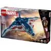 LEGO Marvel Super Heroes 76325 Avengers: Age of Ultron Quinjet, conjunto de construção, 1131 peças, 5 minifiguras, 12+