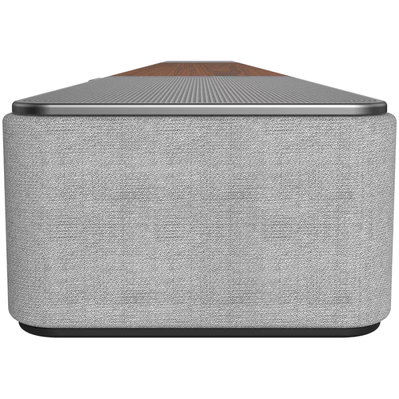 Coluna barra de som KLIPSCH 1073541 — 3.1.2 canais, 100 W RMS, subwoofer integrado, cinzento/nogueira