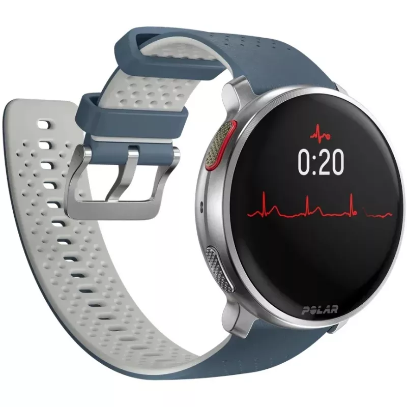 Polar Vantage V3 - alumínio - relógio desportivo com bracelete - silicone - ecrã 3,5 cm (1,39