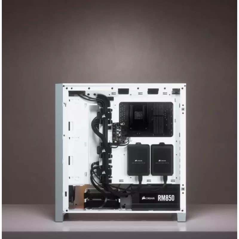 Corsair iCUE 4000X RGB Midi Tower branco