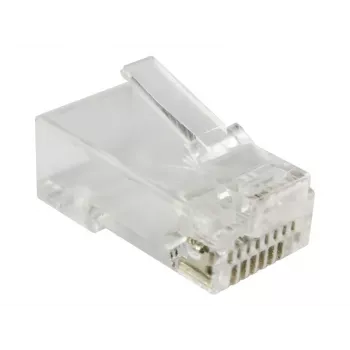 Conector Alantec WT117 RJ-45 transparente