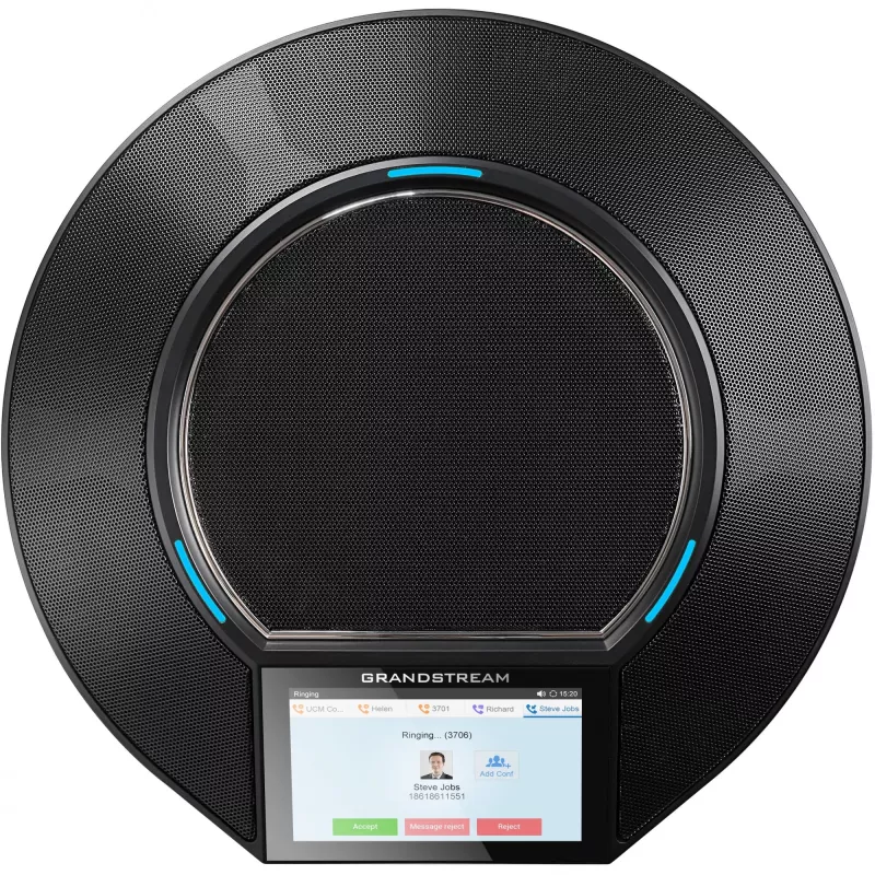 Telefone IP Grandstream GAC2500 preto