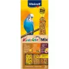 Guloseima para aves Vitakraft Kräcker cilindro 80 g ×3 – snack com sabor a cereais para aves