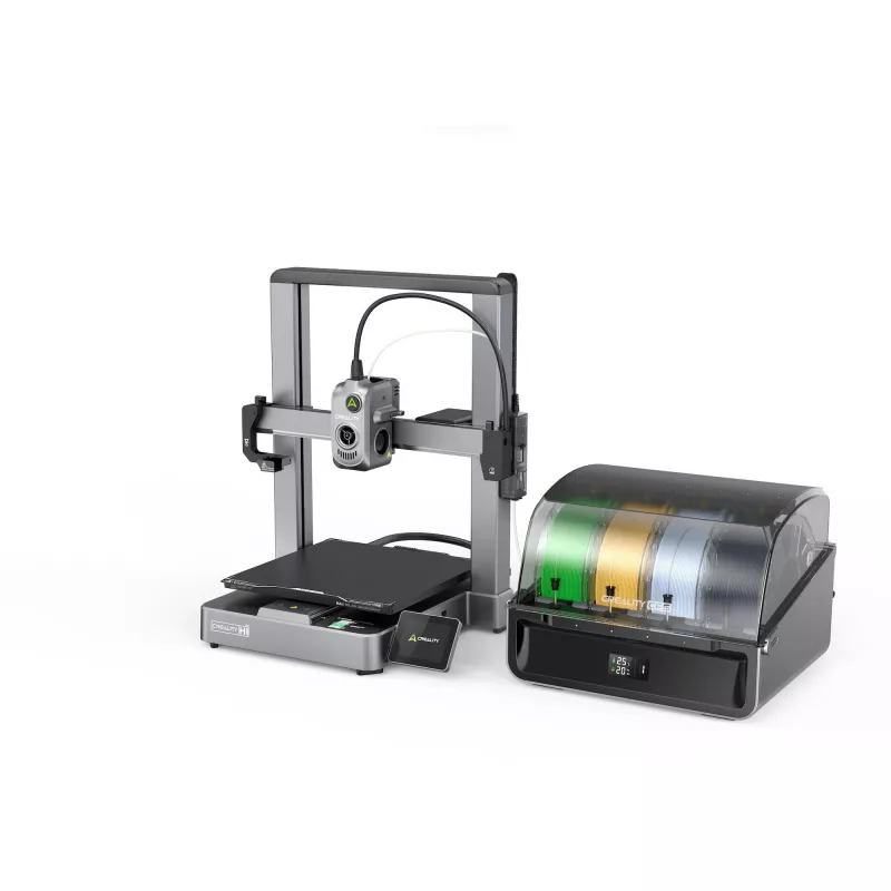 Impressora 3D Creality Hi Combo extrusora dupla alta precisão
