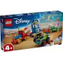 LEGO Disney Toy Story Comboio de celebração e carro de controlo remoto conjunto 43264 — 206 peças, 4 minifiguras, idade 4+