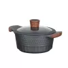 Utensílios de cozinha Resto Kitchenware Capella 2,6 L redondo preto madeira