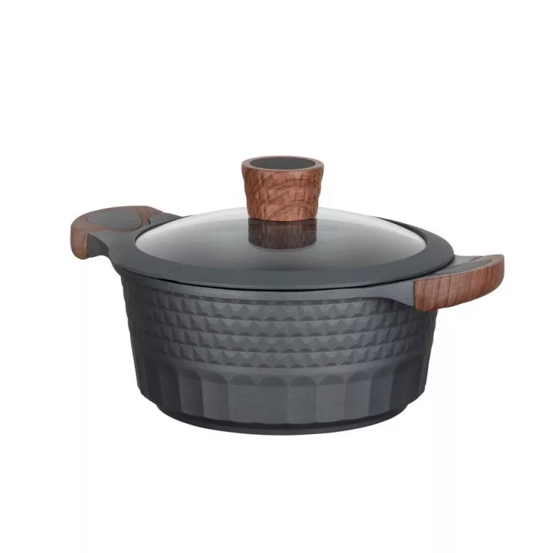 Utensílios de cozinha Resto Kitchenware Capella 2,6 L redondo preto madeira
