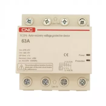 Interruptor diferencial com proteção de sobrecorrente CNC EL240319 3P+N 63A 230V