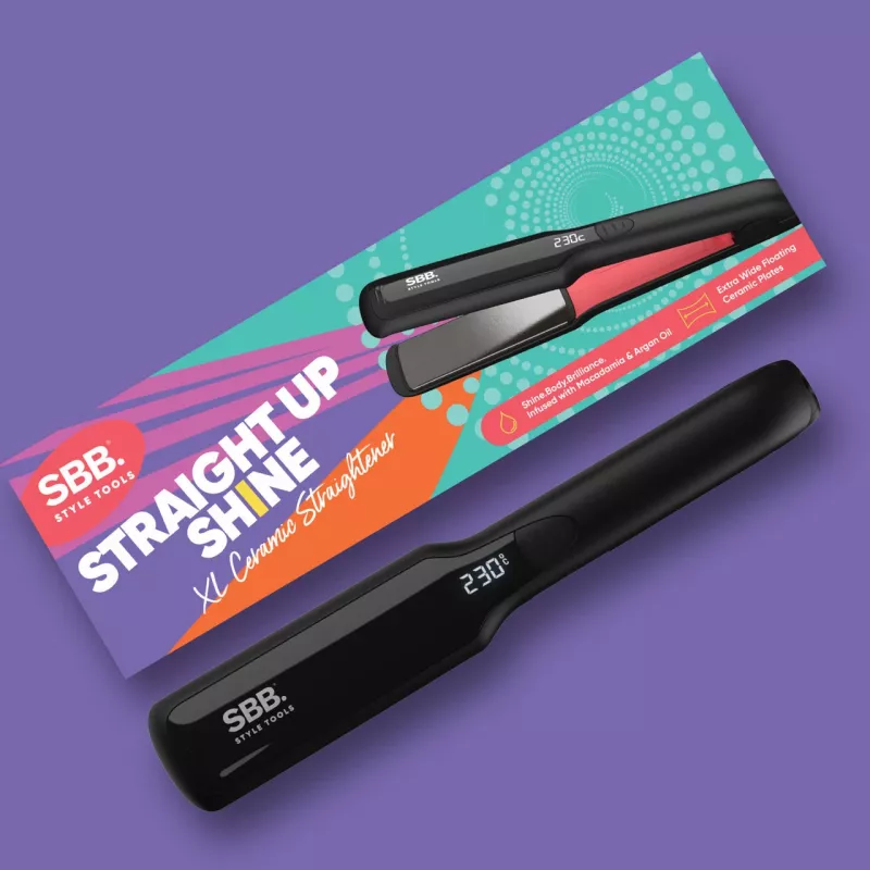 SBB SBST-2000-EU Straight Up Shine XL alisador de cabelo de cerâmica
