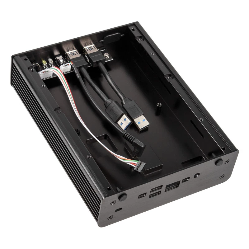 Caixa de PC Akasa Newton MC Small Form Factor (SFF) preto