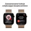 Apple Watch GPS + Cellular 46 mm caixa de titânio dourado bracelete Milanesa dourada S/M