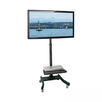 Suporte com rodas para LCD/TV VALUE, 27-47 polegadas, até 35 kg, preto