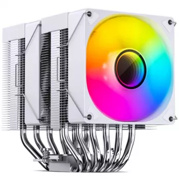 Jonsbo CR-1400 DV2 cooler de ar para CPU, 2 x 92 mm, branco
