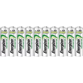 Bateria Energizer Mignon (AA) NiMH Power-Plus HR06 2000 mAh 1.2 V 10 unid. (E300626800)