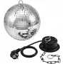 Bola de espelhos EUROLITE 20 cm com motor MD-1015