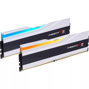 DIMM 48 GB DDR5-8400 (2x 24 GB) Dual-Kit, memória branca, F5-8400J4052G24GX2-TZ5RW, Trident Z5 RGB, INTEL XMP