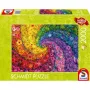 Farbenwirbel-Blüten, puzzle 2000 peças