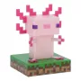 Luz Paladone Minecraft Axolotl Icon