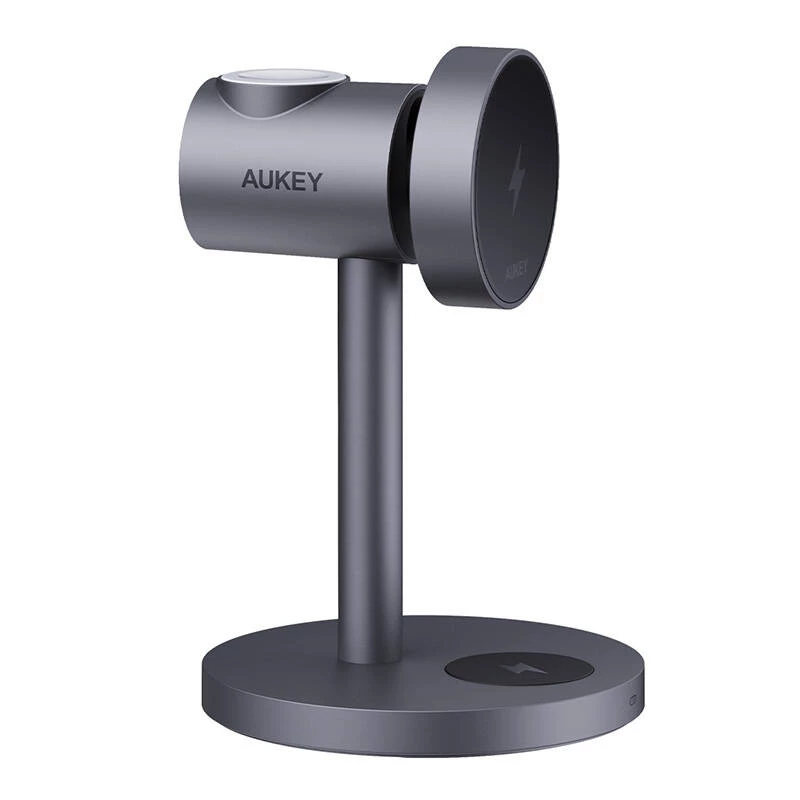 Carregador rápido sem fios 3 em 1 AUKEY