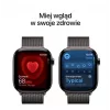 Apple Watch Series 11 GPS + Cellular 46mm Caixa de titânio sideral com bracelete Milanese sideral M/L
