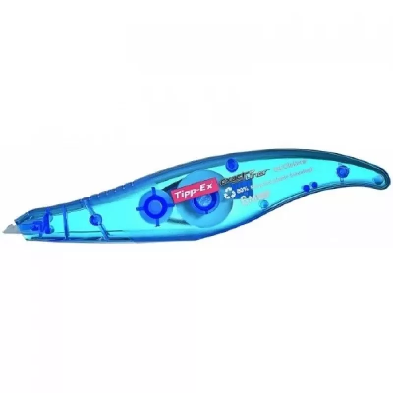 Fita corretora BIC EXACT LINER 5 mm x 6 m — dispensador não recarregável para correções em papel