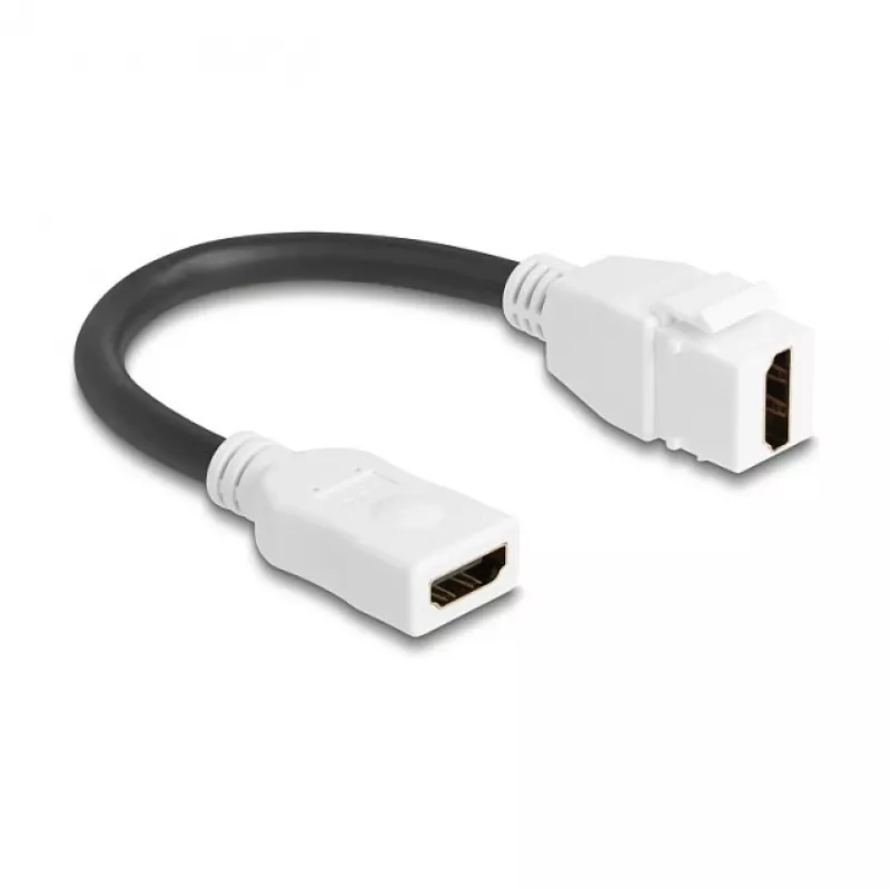 Cabo HDMI DeLOCK 90684 HDMI tipo A standard 0,2 m branco