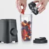 Batedeira de mesa SEVERIN SM 3743 — taça de 0,6 L, 320 W, preta, lâminas de aço inoxidável