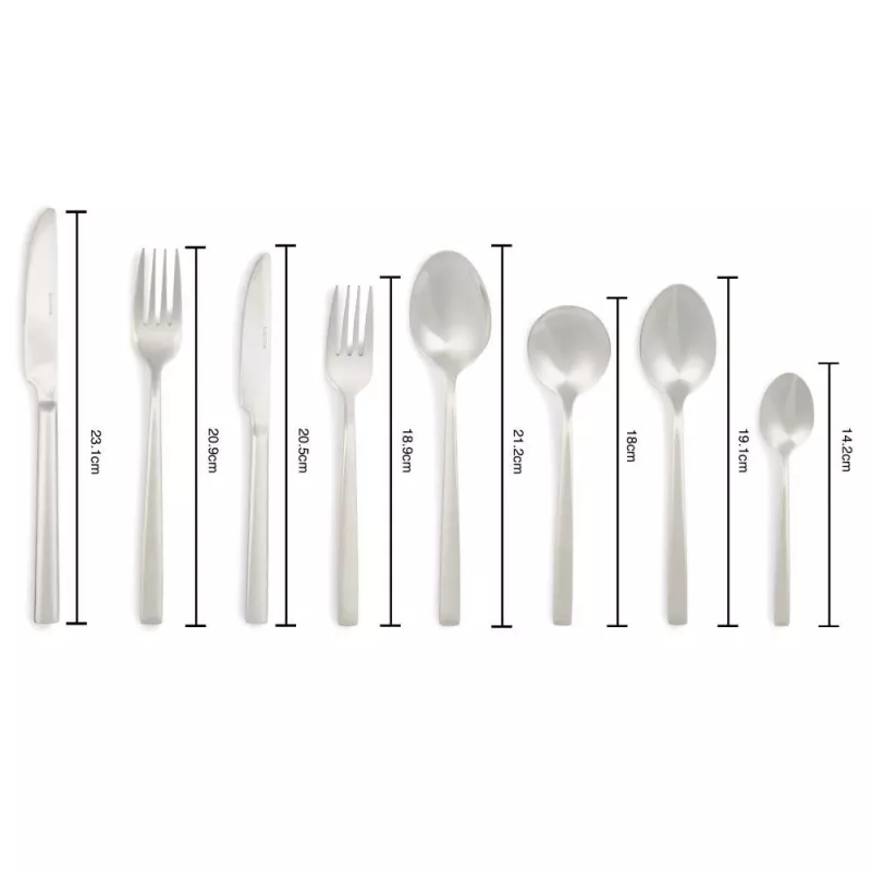 Conjunto de talheres Salter BW124271EU7 — 44 peças, aço inoxidável, apto para máquina de lavar loiça