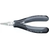 Knipex alicate eletrónica comprimento total 115 mm ESD mandíbulas planas largas polidas espelhadas forma 1