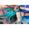 Copo térmico com palhinha telescópica Kambukka Rio Tumbler 950ml Frosty Coconut