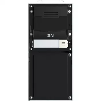 Unidade principal 2N IP Verso 2.0 com câmara HD, 1 botão, preto