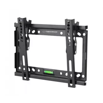 Suporte de TV de parede ESPERANZA ERW010 para 14 inch–50 inch (35,6–127 cm), inclinação 15°, VESA 75x75–200x200, carga máx. 25 kg, preto