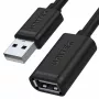 Cabo USB UNITEK Y-C447GBK 0,5 m USB 2.0 preto