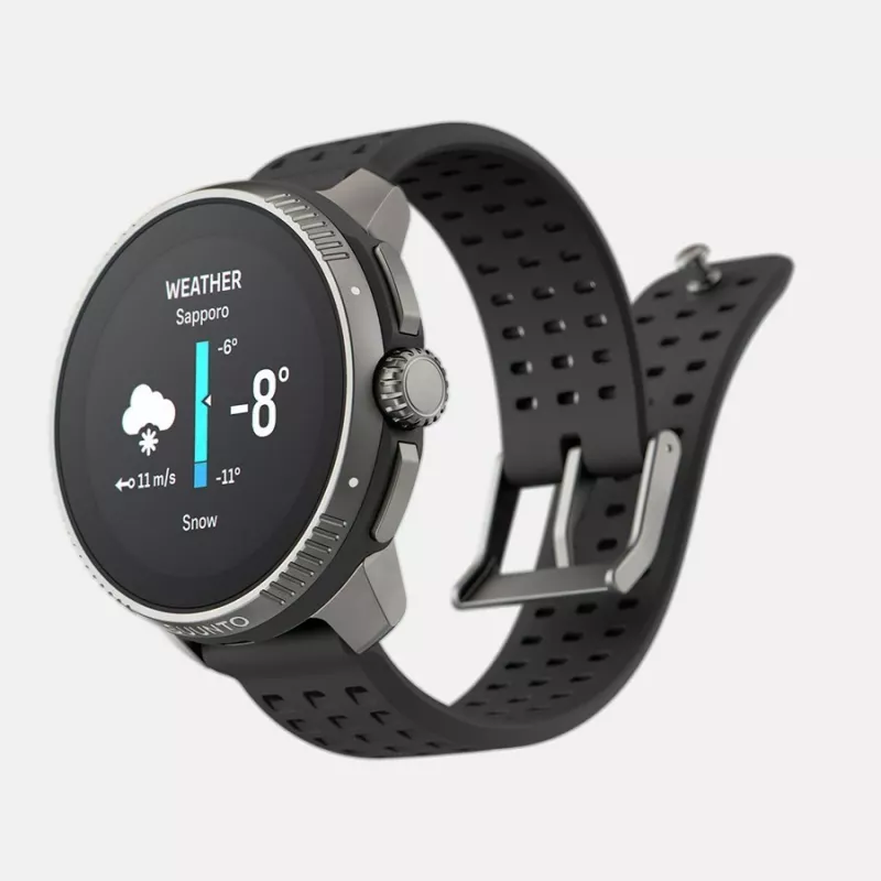 Suunto Race 3.63 cm (1.43) AMOLED 49 mm Digital 466 x 466 píxeis ecrã tátil preto GPS (satélite)