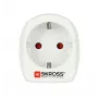 SKROSS Europa para EUA - Kit de adaptadores de tomada - ficha europeia, CEI 23-16/VII / CEE 7/3 (SCHUKO)
