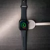 Carregador powerbank sem fios Tellur TLL151441 1200 mAh para Apple Watch – carregador sem fios portátil