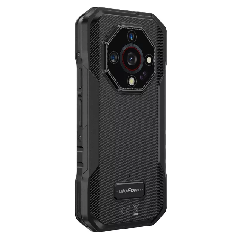 Ulefone Armor X32 UF-AX32/BK smartphone, 5,65 polegadas, 6 GB RAM, 128 GB, Android 14, 5500 mAh, Future Black