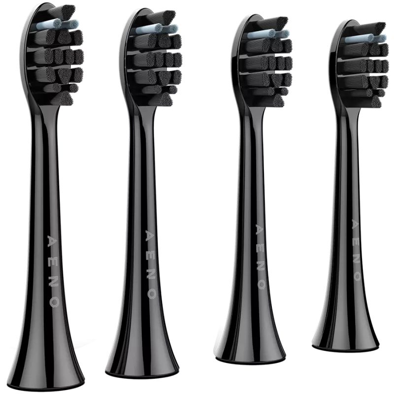 Escova de dentes elétrica sónica AENO Sonic DB6: preto, 5 modos, carregamento sem fios, 46000 rpm, 40 dias sem carregar, IPX7