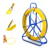 Vareta de passagem de cabos Extralink Pilot 3.8mm 15m fibra de vidro FRP, diâm. 3.8mm, comp. 15m, amarelo