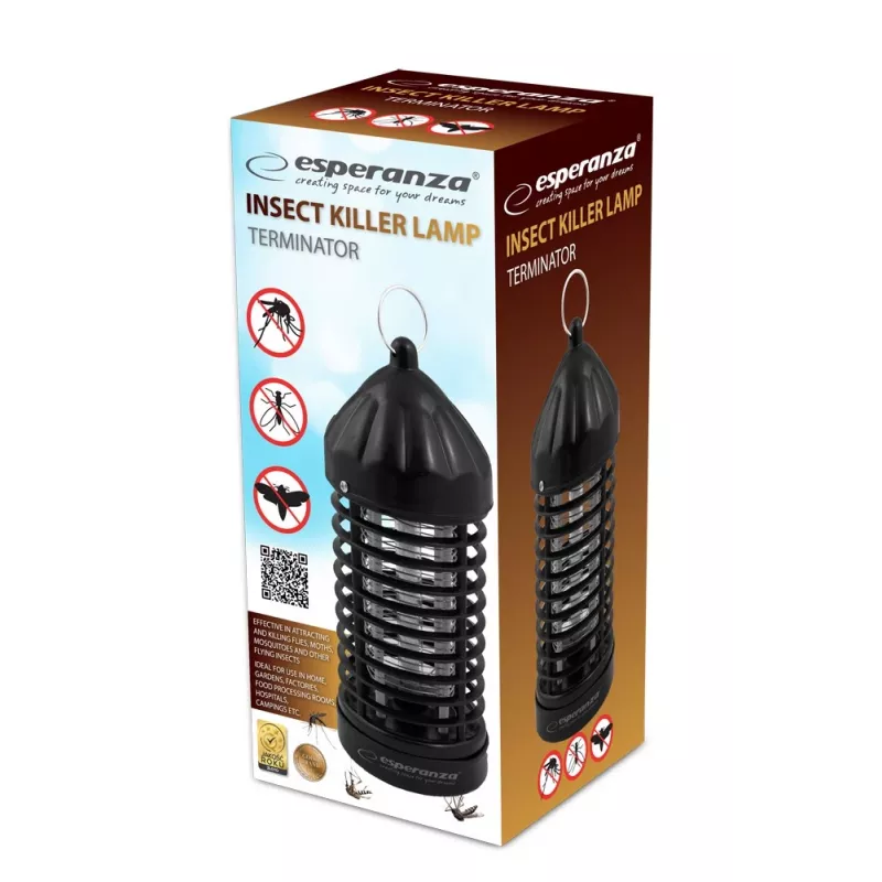 Lâmpada LED UV contra insetos Esperanza Terminator EHQ005