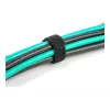 Abraçadeira de cabos de velcro DeLOCK 19010 150x12mm preta 10 unid.