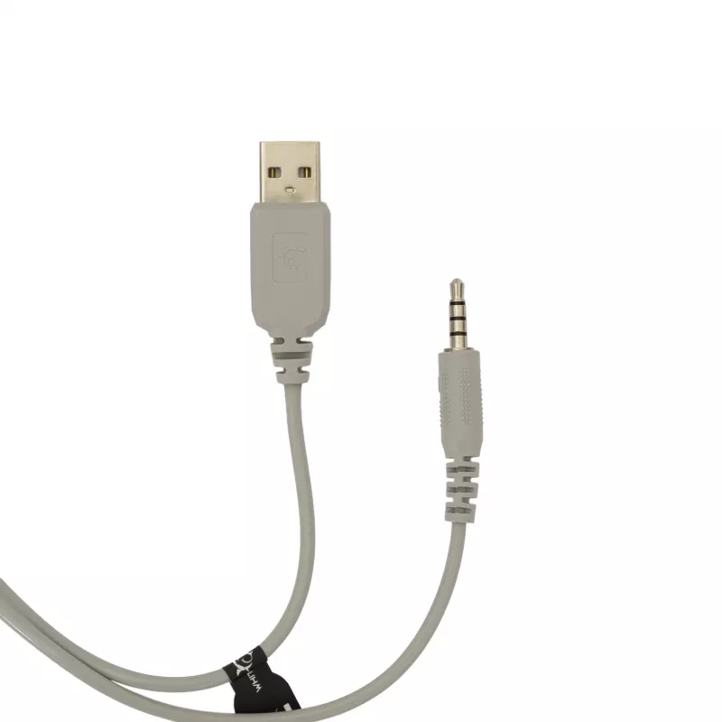 Auscultadores White Shark GH-2342 Firefly branco