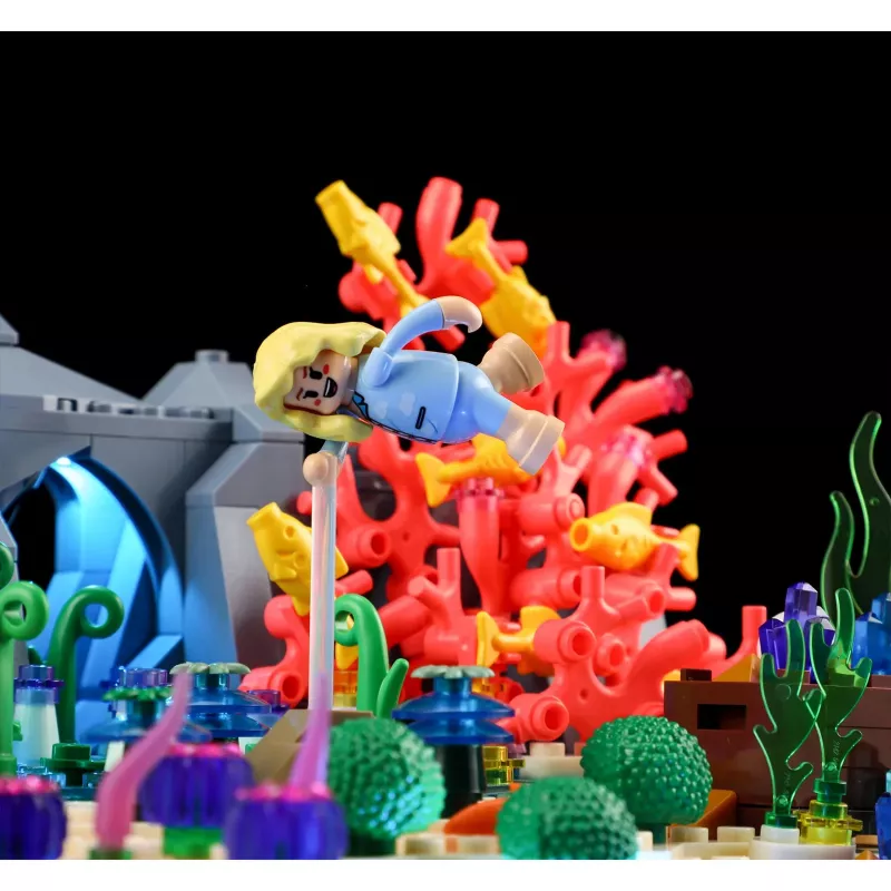 Lumibricks Turtle Reef Dream Conjunto de construção